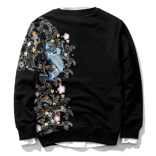 Koi Bloom Sweatshirt - WonderBoy