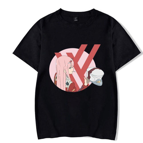 ⌜Darling In The Franxx⌟ Featured Zero-Two T-shirt - WonderBoy