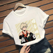 Load image into Gallery viewer, ⌜My Hero Acadamia⌟  Bakugo T-shirt - WonderBoy
