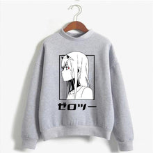 Load image into Gallery viewer, ⌜Darling in the Franxx⌟  Monochromatic Zero Two Sweatshirt - WonderBoy
