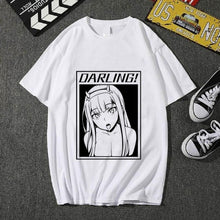Load image into Gallery viewer, ⌜Darling In The Franxx⌟ Darling! Zero Two T-shirt - WonderBoy
