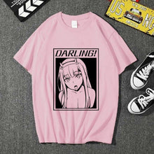 Load image into Gallery viewer, ⌜Darling In The Franxx⌟ Darling! Zero Two T-shirt - WonderBoy

