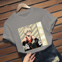 Load image into Gallery viewer, ⌜My Hero Acadamia⌟  Bakugo T-shirt - WonderBoy
