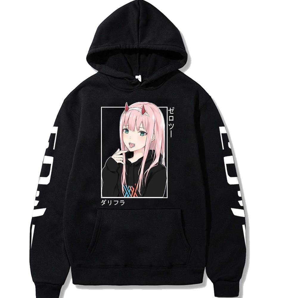 ⌜Darling In The Franxx⌟ Snug Zero Two Hoodie - WonderBoy