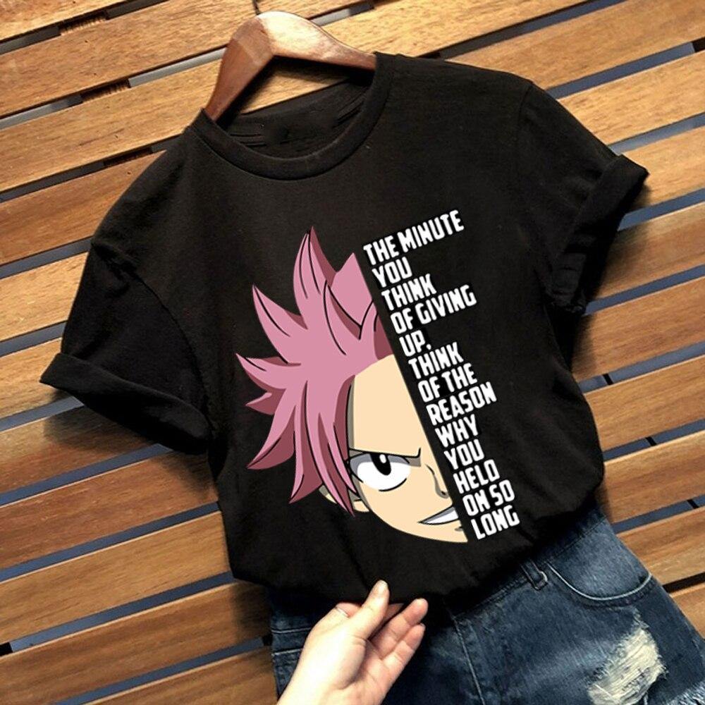 ⌜Fairy Tail⌟  Natsu Reason T-shirt - WonderBoy