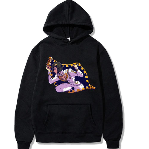 ⌜JoJo's Bizarre Adventure⌟  Zipper Girl Hoodie - WonderBoy