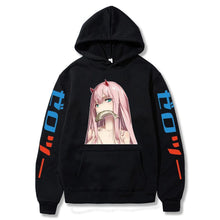 Load image into Gallery viewer, ⌜Darling In The Franxx⌟  Nom! Zero Two Hoodie - WonderBoy
