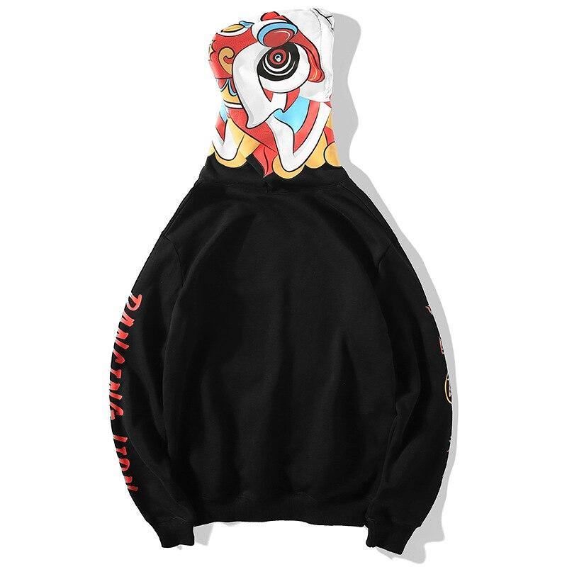 Dancing Lion Hoodie - WonderBoy