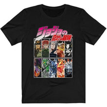 Load image into Gallery viewer, ⌜Jojo&#39;s Bizarre Adventure⌟  Family Stands T-shirt - WonderBoy
