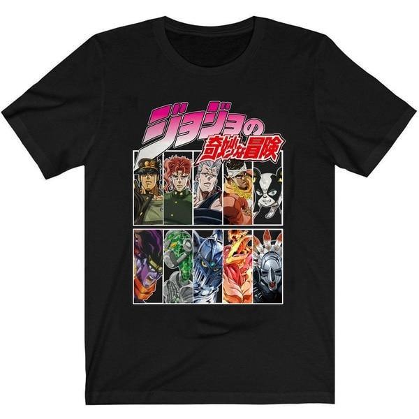 ⌜Jojo's Bizarre Adventure⌟  Family Stands T-shirt - WonderBoy