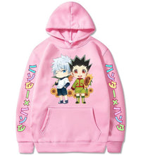 Load image into Gallery viewer, ⌜Hunter X Hunter⌟ Sunflower Chibi Gon X Killua Hoodie - WonderBoy
