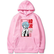 Load image into Gallery viewer, ⌜Neon Genesis⌟ Rei Ayanami Hoodie - WonderBoy
