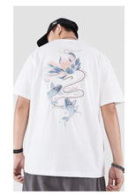 Load image into Gallery viewer, Petal Vortex Koi T-Shirt - WonderBoy
