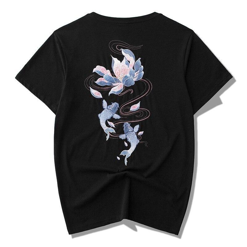 Petal Vortex Koi T-Shirt - WonderBoy