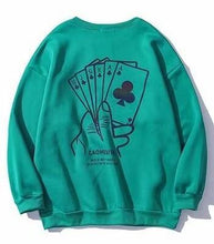 Load image into Gallery viewer, Cards Sweatshirt - WonderBoy
