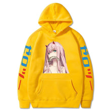 Load image into Gallery viewer, ⌜Darling In The Franxx⌟  Nom! Zero Two Hoodie - WonderBoy
