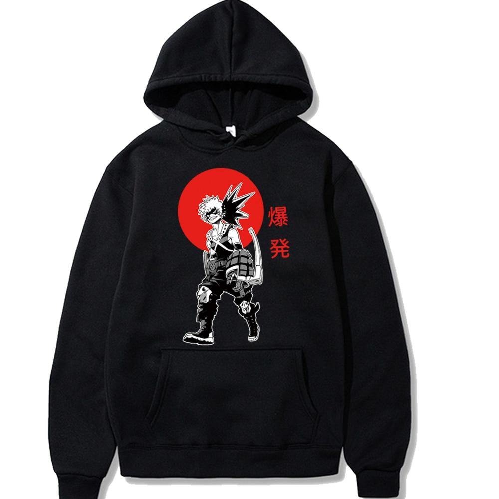 ⌜My Hero Academia⌟  Arrogant Hero Bakugo Hoodie - WonderBoy