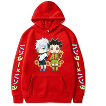 Load image into Gallery viewer, ⌜Hunter X Hunter⌟ Sunflower Chibi Gon X Killua Hoodie - WonderBoy
