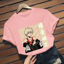 Load image into Gallery viewer, ⌜My Hero Acadamia⌟  Bakugo T-shirt - WonderBoy
