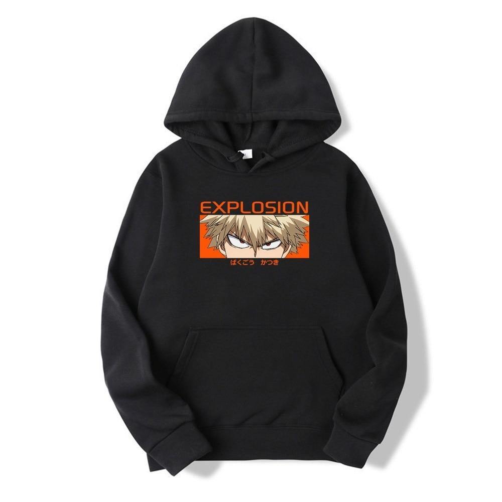 ⌜My Hero Acadamia⌟ Bakugo Explosion Hoodie - WonderBoy