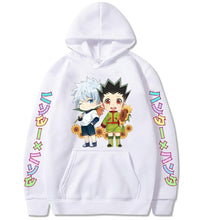 Load image into Gallery viewer, ⌜Hunter X Hunter⌟ Sunflower Chibi Gon X Killua Hoodie - WonderBoy
