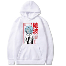 Load image into Gallery viewer, ⌜Neon Genesis⌟ Rei Ayanami Hoodie - WonderBoy
