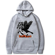 Load image into Gallery viewer, ⌜Haikyuu⌟ Karasuno Crow Hoodie - WonderBoy
