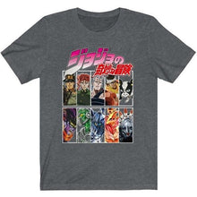 Load image into Gallery viewer, ⌜Jojo&#39;s Bizarre Adventure⌟  Family Stands T-shirt - WonderBoy
