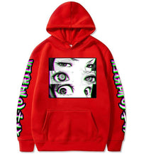 Load image into Gallery viewer, ⌜Prison School⌟ Glitched Eyes Hoodie - WonderBoy
