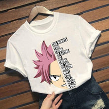 Load image into Gallery viewer, ⌜Fairy Tail⌟  Natsu Reason T-shirt - WonderBoy
