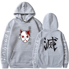 Load image into Gallery viewer, ⌜Demon Slayer⌟  Kitsune Mask Hoodie - WonderBoy
