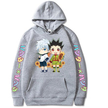 Load image into Gallery viewer, ⌜Hunter X Hunter⌟ Sunflower Chibi Gon X Killua Hoodie - WonderBoy
