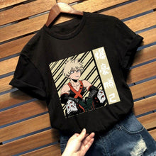 Load image into Gallery viewer, ⌜My Hero Acadamia⌟  Bakugo T-shirt - WonderBoy
